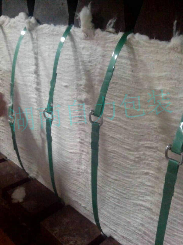 棉纖行業-自力新型棉花扣帶使用案例