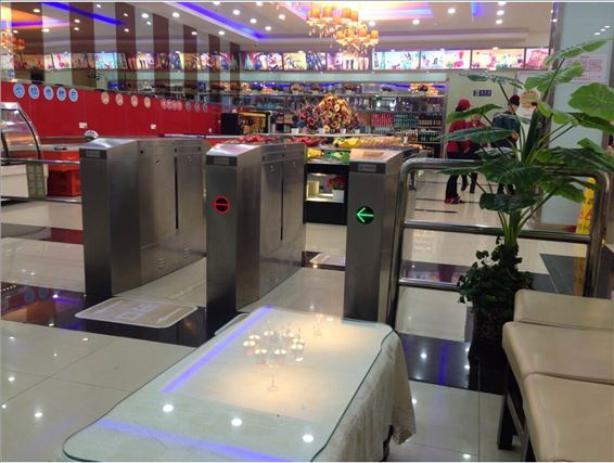 翼闸自动检票系统