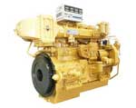 Four-cylinder  direct marine diesel engine