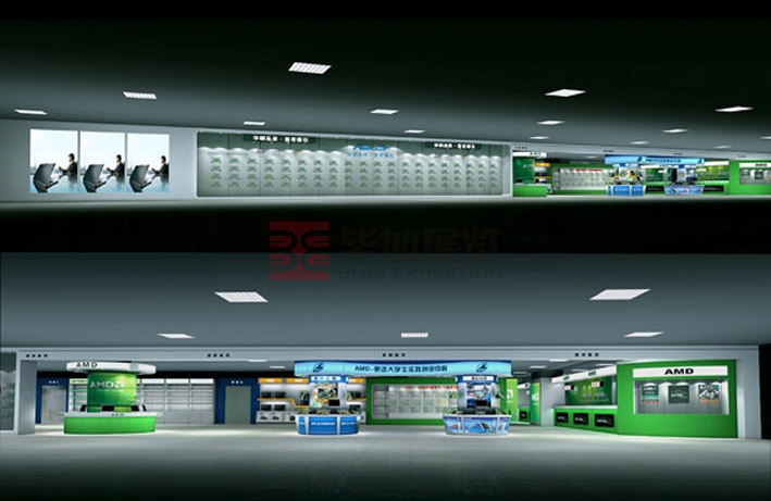 电脑城展厅设计4<br>项目：电脑城展厅设计 | 地点：广州天河百脑汇 | 面积：580㎡