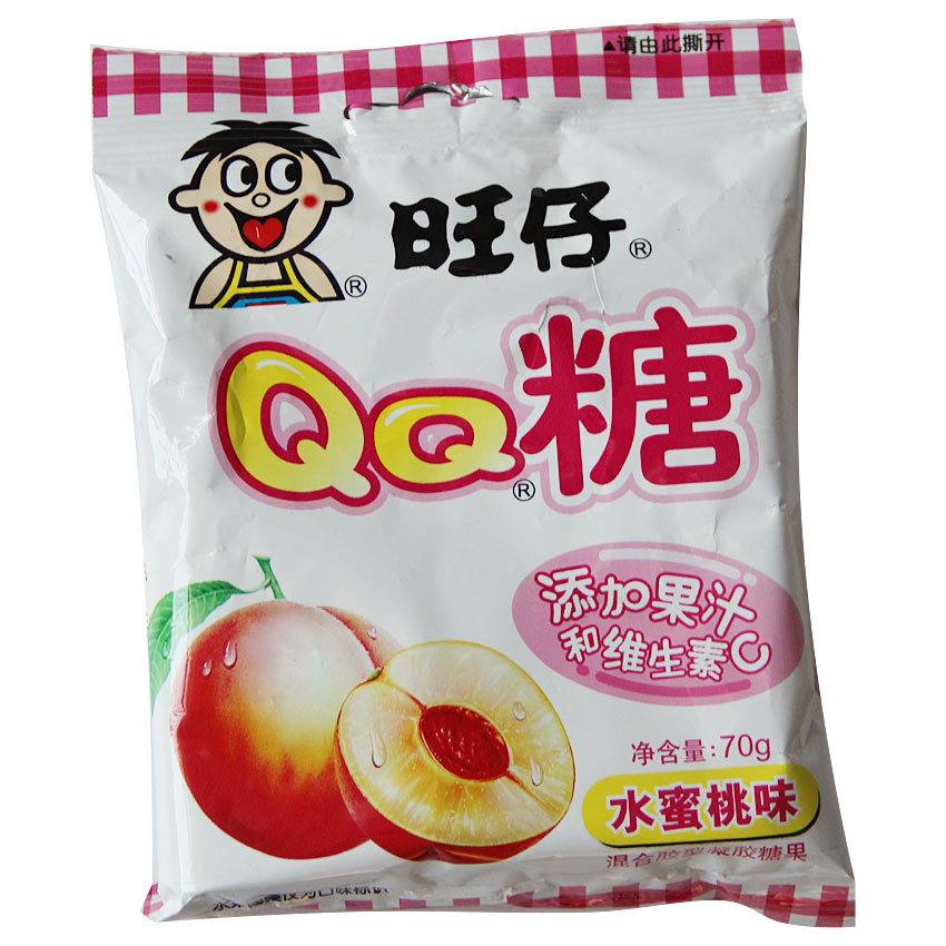 旺仔QQ糖(水蜜桃)70G
