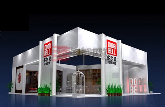 多尔贝建材展设计搭建<br>项目：建材展设计制作 | 地点：上海会展中心 | 面积：144㎡