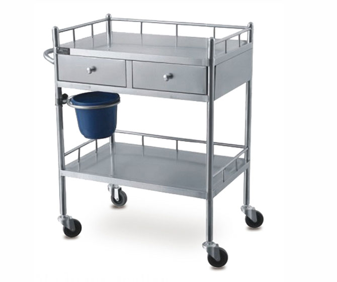 Medical CartsStainless Steel Hospital Medicine Trolley for BC125