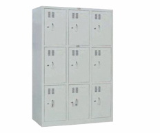 9 Doors Clothes Steel Cabinet for BC150-9