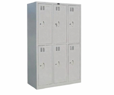 6 Doors Clothes Steel Cabinet for BC150-6