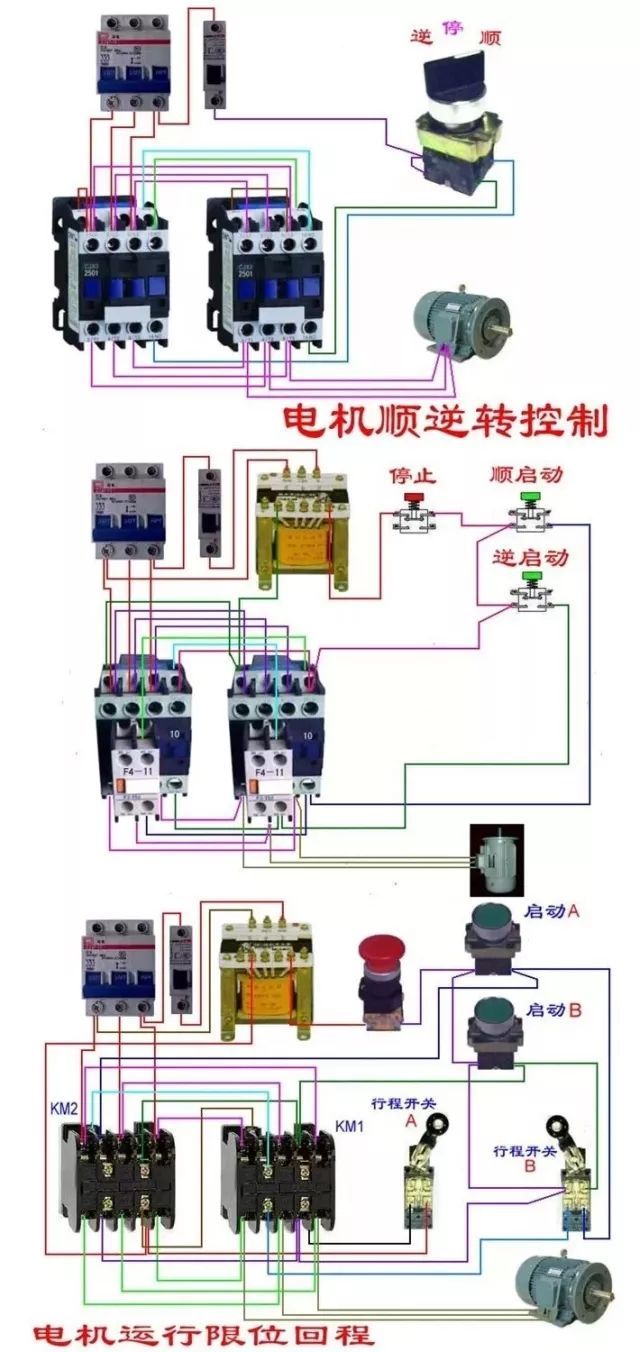 直观又实用的电动机电气控制接线图,你确定要错过吗?