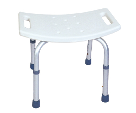 Height Adjustable Shower Chair with PE Seat for BT403LD