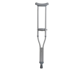 BT706L-01W Portable foldable  Axillary Crutches for Adult