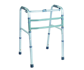 One Button Aluminum Walker with Double Bar for BT515L-01W