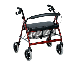 Aluminum Extra Wide Steel Rollator for BT814L
