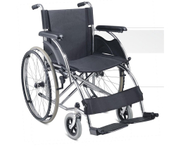 Steel Wheelchair with Double Cross Bar for BT971