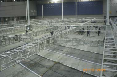 2009琶洲汽车展（广州本田展）安装现场