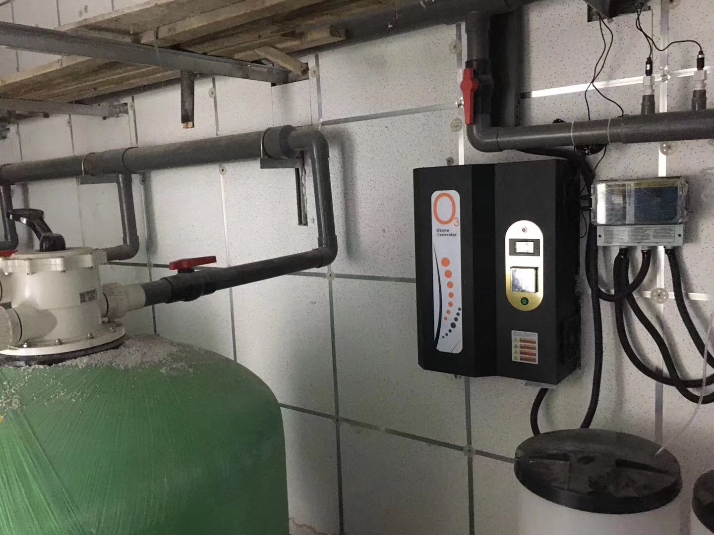 A club swimming pool in Beijing uses Aike AO ozone generator