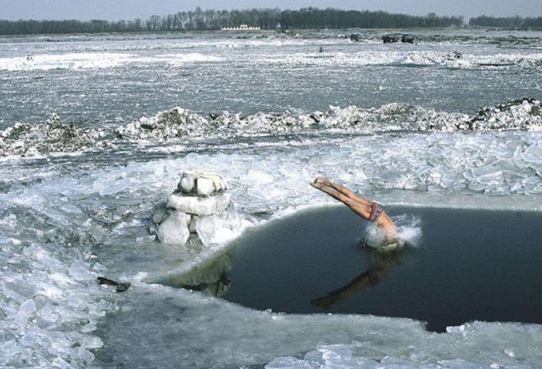 Winter swimming