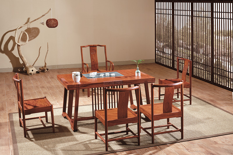 中山水雨轩红木家具,家具红木家具,连天红红木家具_大山谷图库