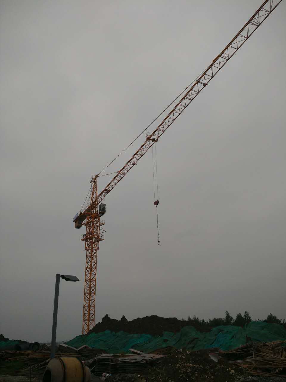 塔吊 邛崃羊安工地 [四川省成都市] 2016-11-29