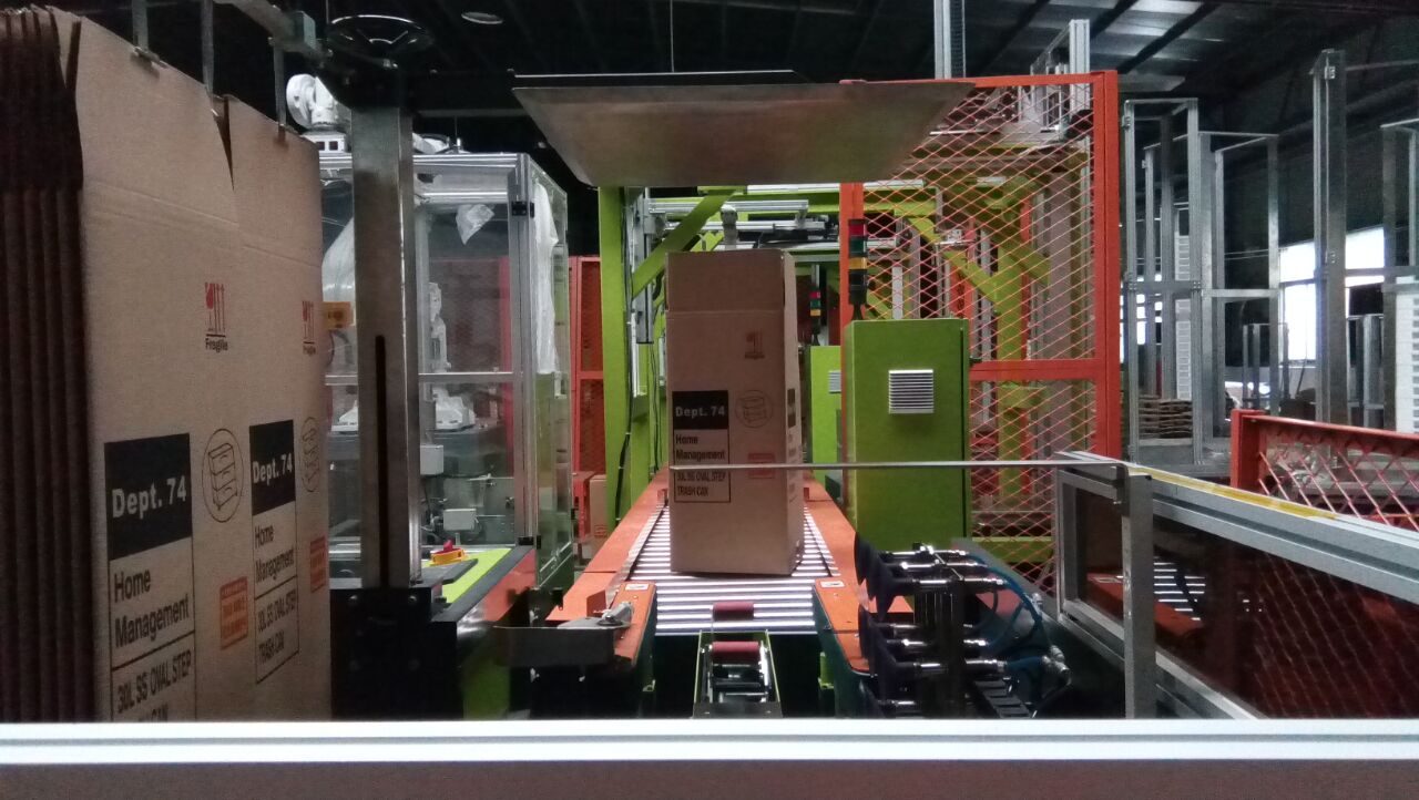 高端垃圾桶自动生产线