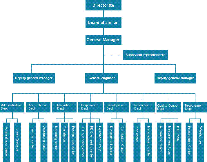 Corporate Structure----Kaper Electrical Co., Ltd