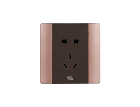 五孔-雅点联体开关|时尚开关|高档装修开关|国际化品牌--中山市家的