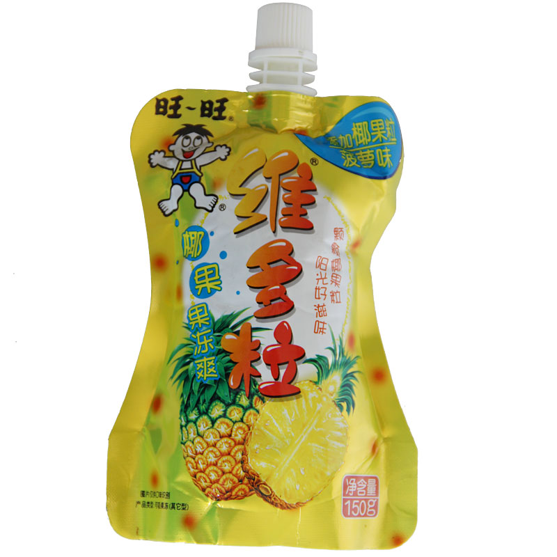 旺旺维多粒菠萝味可吸果冻产品的销售渠道,经销商