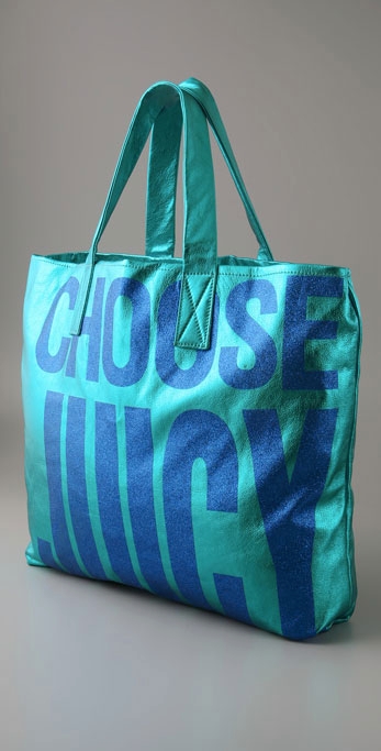 juicy couture-choose juicy canva tote