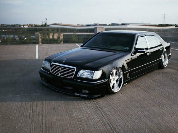 奢华的同时不失去运动 奔驰s500改装鉴赏