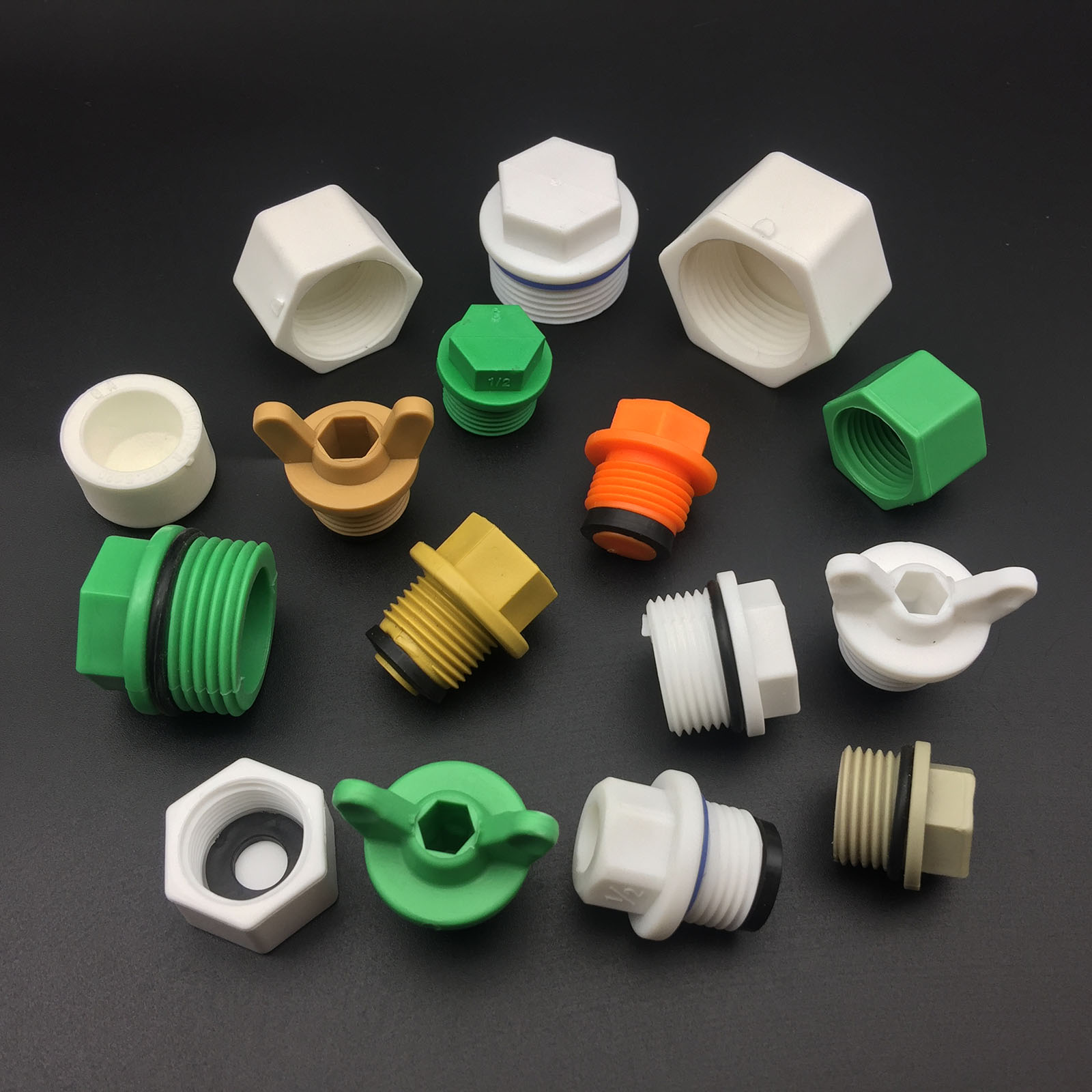 精品pp_r螺纹堵头(联塑)白色 20mm/25mm | 中山市港口镇兴正五金电器