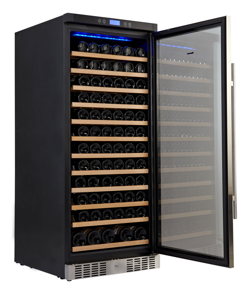 维诺卡夫(vinocave) cwc-350a 嵌入式压缩机恒温红酒柜(黑色)
