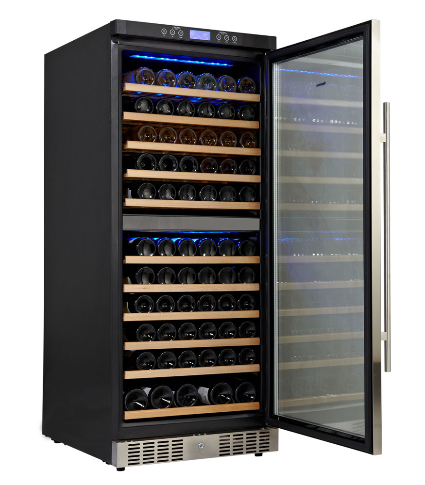 维诺卡夫(vinocave) cwc-350b 嵌入式压缩机双温恒温红酒柜
