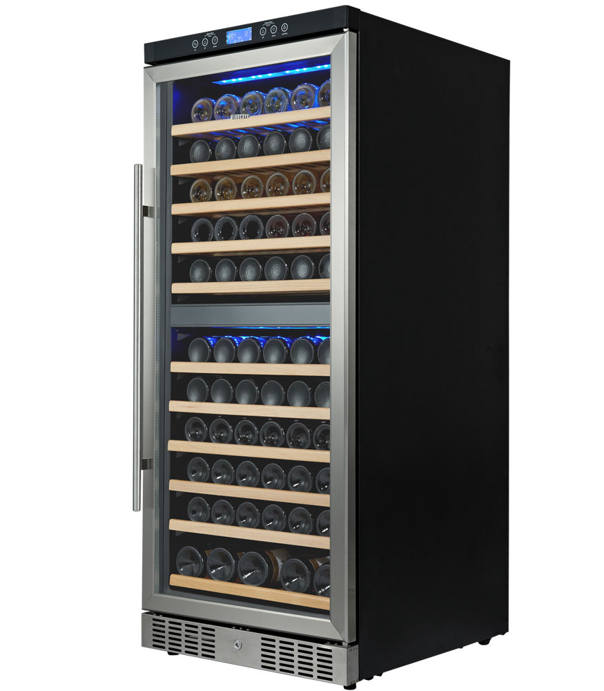 维诺卡夫(vinocave) cwc-350b 嵌入式压缩机双温恒温红酒柜