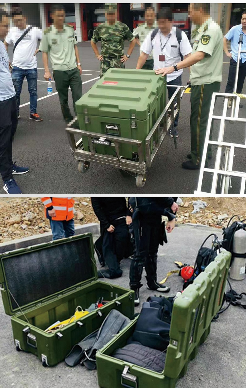 1200*600*388滚塑军用箱