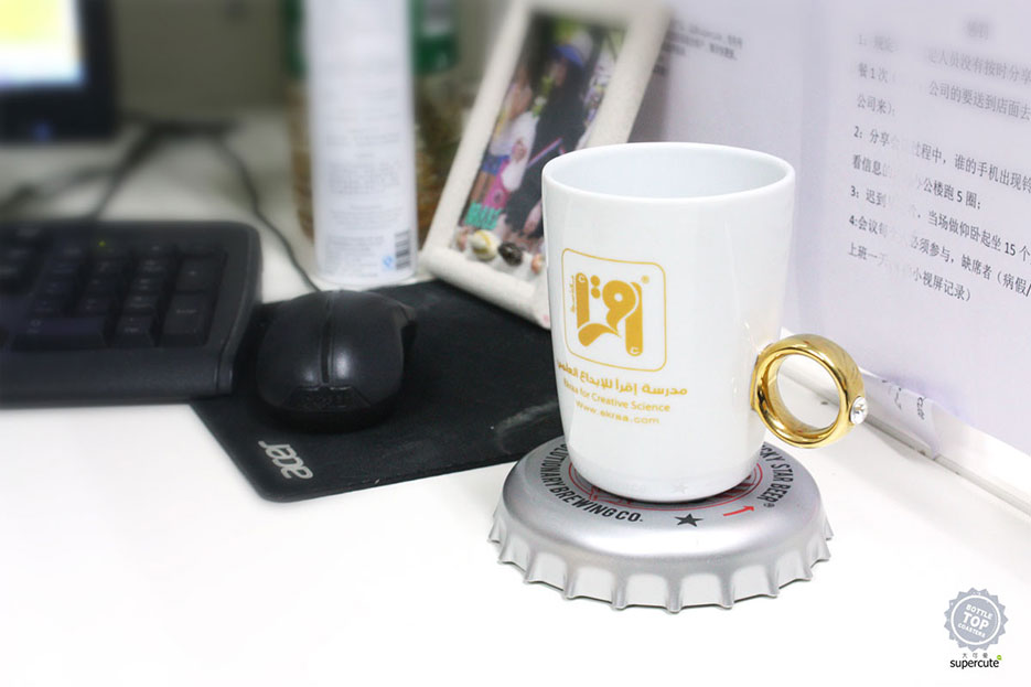 sko42 酒瓶盖杯垫