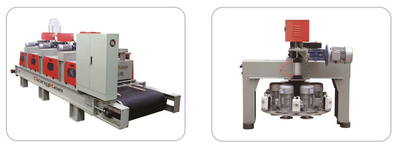 环流磨打蜡机结构特点